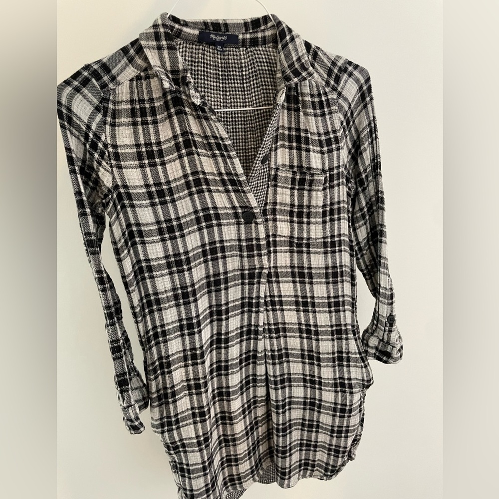 Madewell Plaid Dress